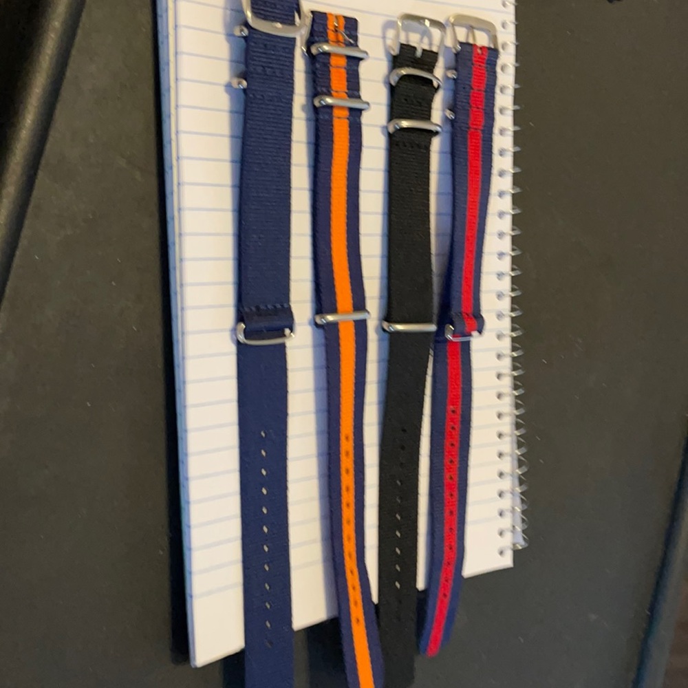 NATO straps for your watches.